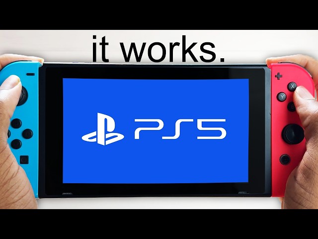 Turning My Nintendo Switch into a PS5...
