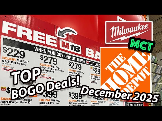 Top (Free) Holiday Deals at Home Depot!