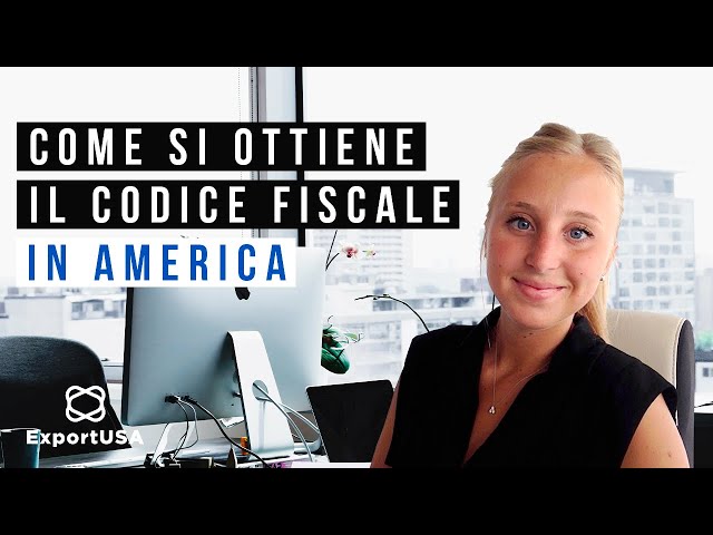 Come si ottiene il codice fiscale in AMERICA