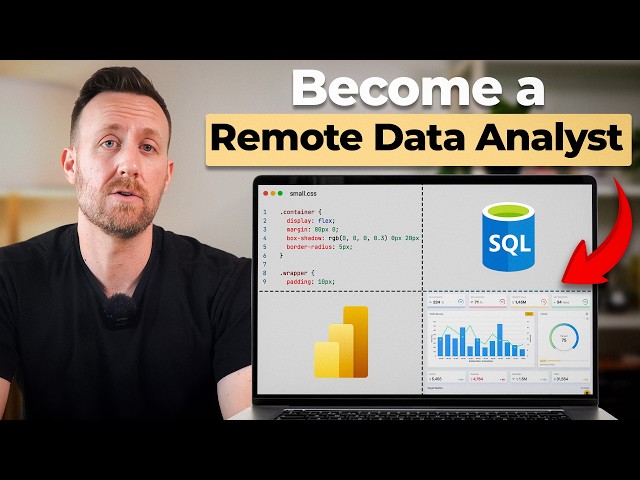 This is how you'll become a REMOTE Data Analyst in 2026 (FULL Guide)