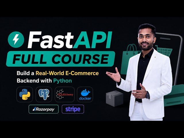 FastAPI Full Course for Beginners | Build a Real-World E-Commerce Backend with Python