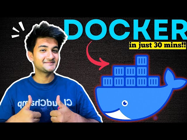Complete Docker course in 30 mins | Docker Tutorial for Beginners 2025 [Updated]