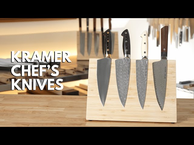 Bob Kramer Chef's Knives: Carbon 2.0, Stainless Damascus, Cumulus, Meiji