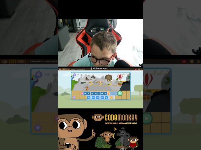 Playing CodeMonkey - The Cool Coding Game!