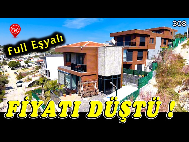 ¡PRECIO REDUCIDO! Casa Totalmente Amueblada con Vistas al Mar | Tour de Villa en Venta en Kuşadası