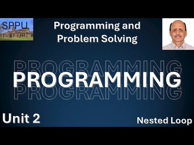 PPS Unit 2   Nested Loop