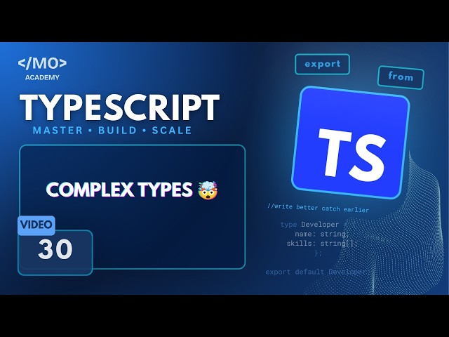 Nested Objects & Complex Types in TypeScript 🚀 | Complete Guide with Real Examples (2026)