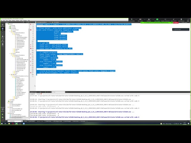 CTL Tutorial Advanced 2B: GenericOCLProjectionFilter and GenericOCLVolumeFilter