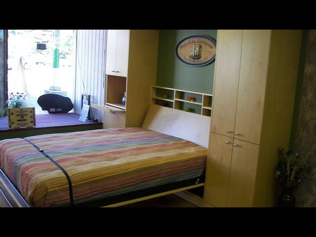 #Video Home Decor-Alluring Queen Size Murphy Bed For Minimalist Bedroom-Design Decor Ideas