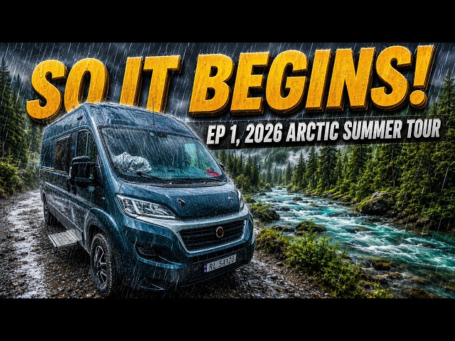 Why I Live Alone in The Arctic… in a Van | The North My Dad Showed Me: Ancient Cabin & Heavy Rain