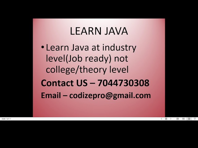 Learn Java Like A Pro - Industry Level, Not College Level