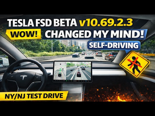 Tesla FSD Beta v10.69.2.3 — This Drive Changed My Mind About Self-Driving