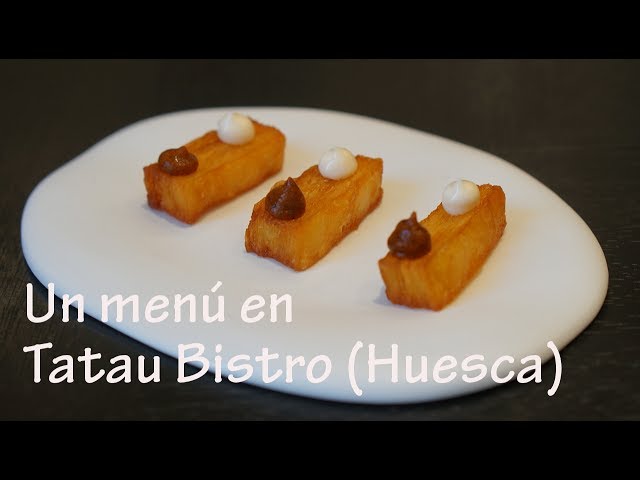 Un menú largo en Tatau Bistro (Huesca)