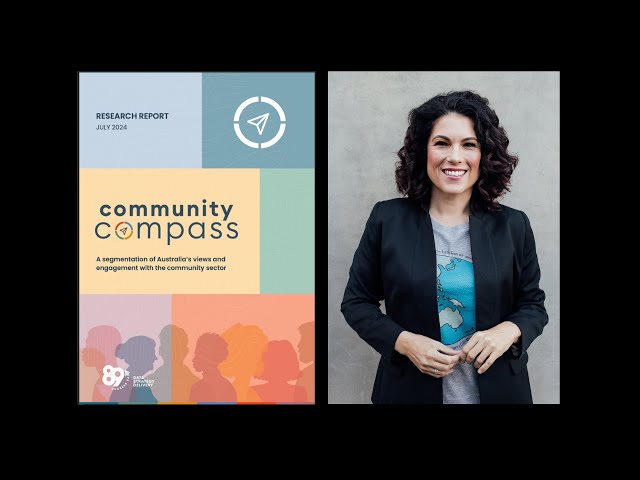 Introducing the Community Compass, a national study of attitudes to the community sector.