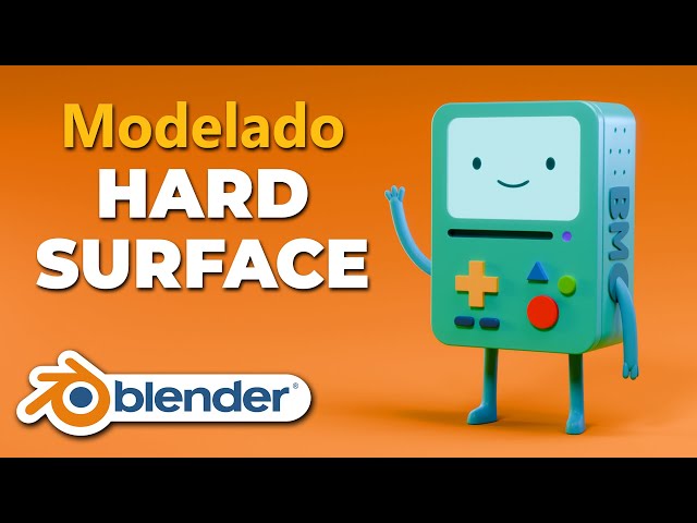 Aprende modelado hard surface en Blender 4.4 – Tutorial completo para principiantes