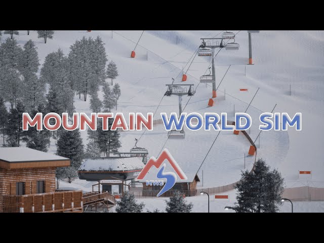 Mountain World Sim | First teaser (WIP)