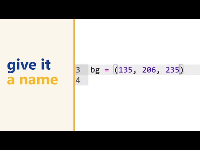 How variables work in Python — a named box that holds a value