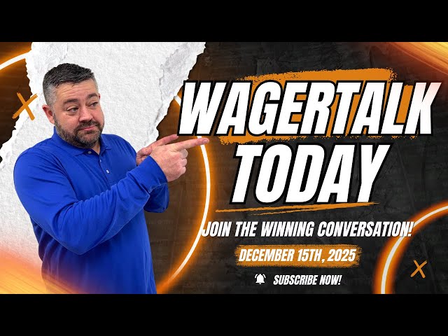 Monday Best Bets! | NFL MNF and NBA Picks & Predictions | WagerTalk Today 12/15
