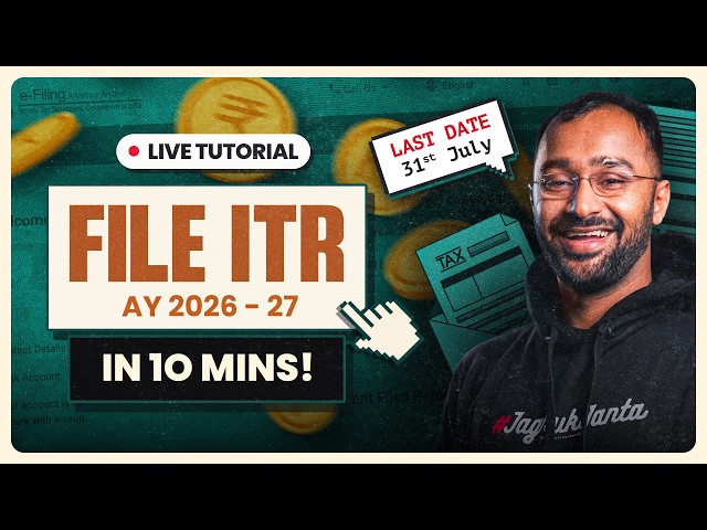 ITR Filing Online 2026-27 | ITR 1 Filing For Salaried Employees | File Income Tax Return ITR 1