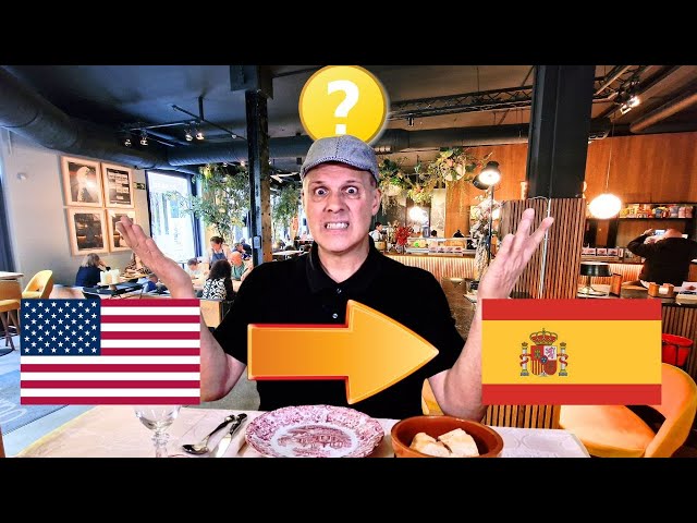 🇪🇸EATING in SPAIN-20 SHOCKING Customs EVERY American🇺🇲 Should Know🤔