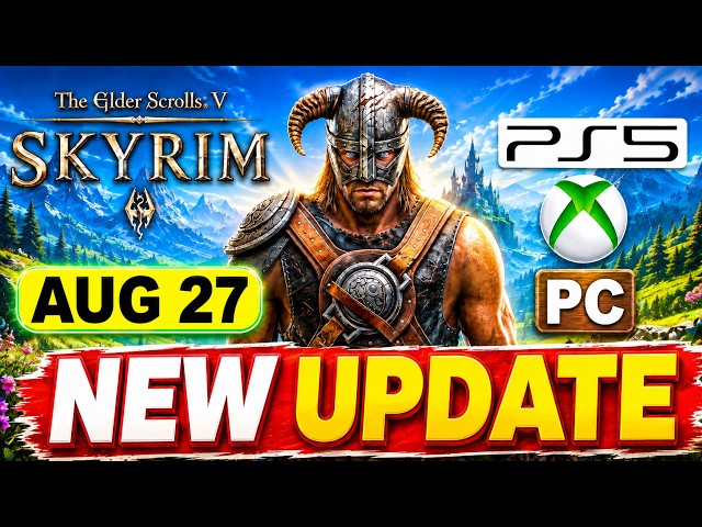 Skyrim Update 1.32 Patch Is Here! Xbox & PlayStation Crash Fixes + Previous Update Explained
