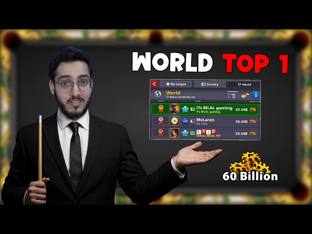 WORLD TOP 1 MISSION 999 LEVEL 8 BALL POOL 😱‼️