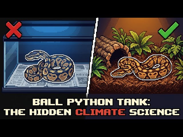 Ball Python Tank Setup: The Hidden Climate Science