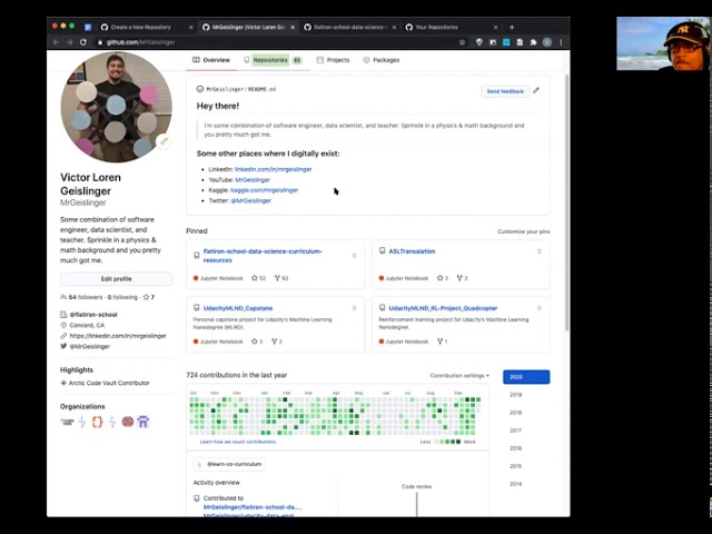 More GitHub Advice: Repos, Forks, and Contribution Graphs [2020-10-06]