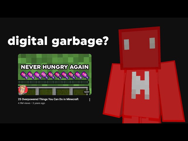 I Tested My Own Clickbait Minecraft Hacks