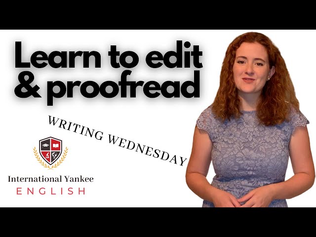How to Edit Academic Writing