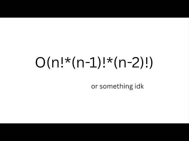 bogo bogo bogo sort - another useless sorting algorithm