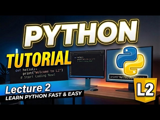 Python Tutorial Part 2