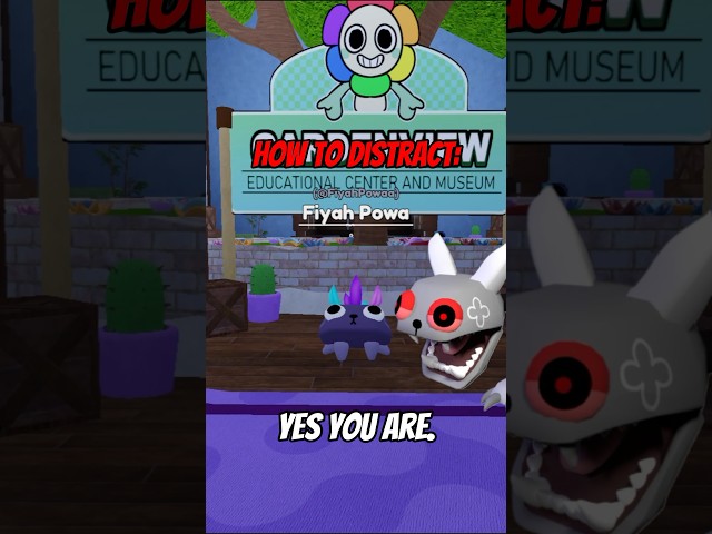 How to distract Twisted Pebbles #dandysworld #roblox #gameplay #robloxgames