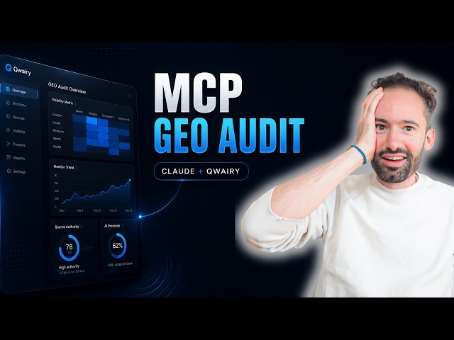 How to generate a GEO Audit with Claude in 1 MINUTE