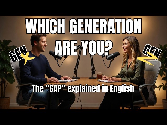 Boomers vs. Gen Z: Generational Differences (English Conversation Practice)