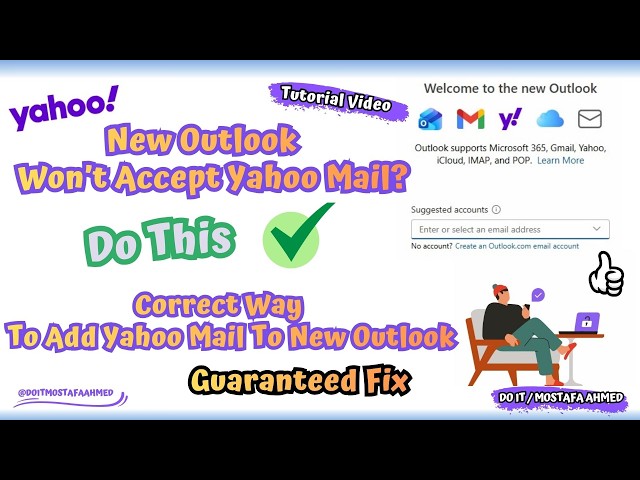 Add Yahoo Mail To New Outlook in Windows 11 (Step-By-Step Guide)