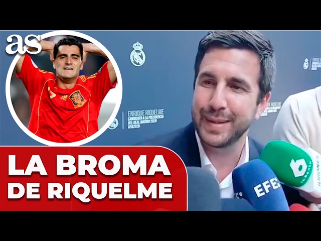 LA BROMA de ENRIQUE RIQUELME con DANI GÜIZA en el REAL MADRID