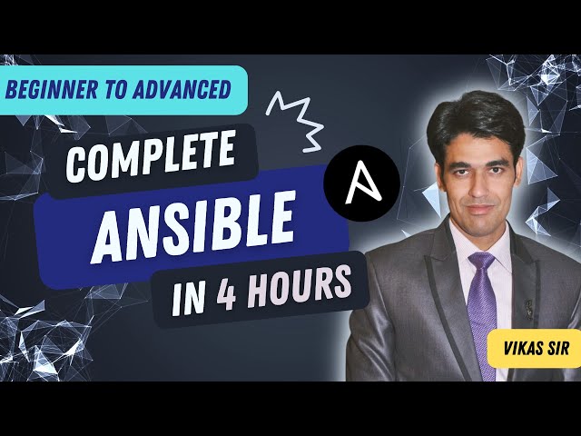 Ansible Complete Tutorial | Learn Complete Ansible From Basic To Advanced Level | Nehra Classes