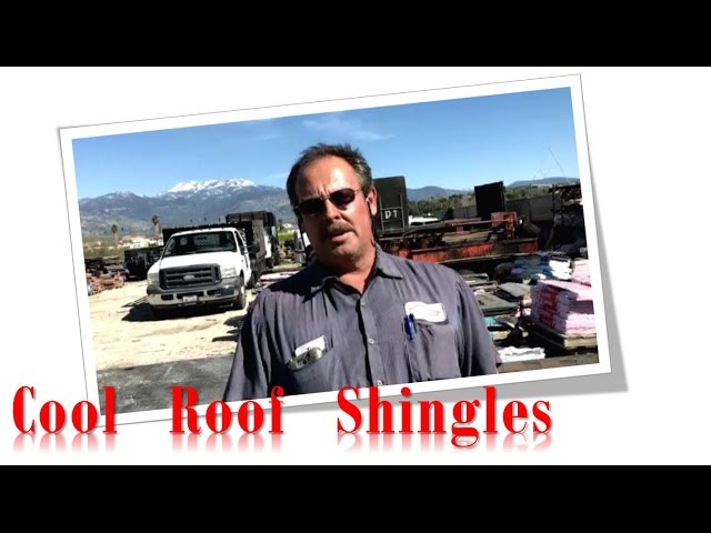 Cool Roof  Shingles - what are they, what makes them cool
