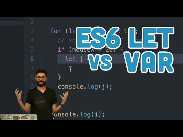 16.1: let vs var - Topics of JavaScript/ES6