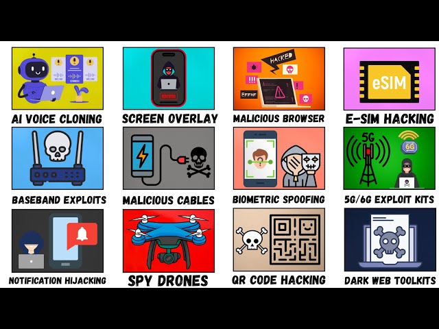 Every Mobile Hacking Method Used By Hackers Explained In 4 Minutes