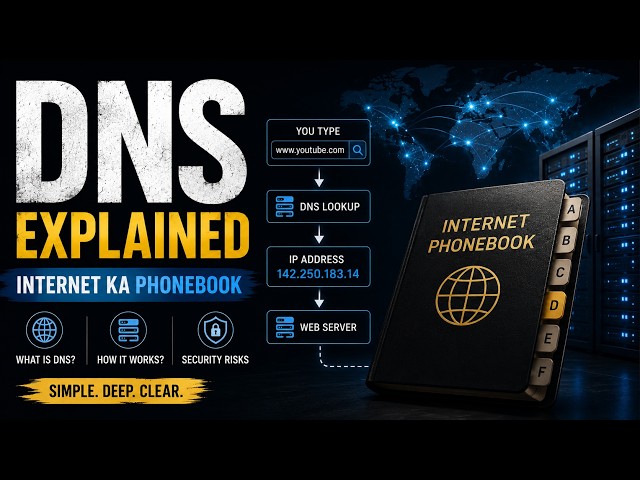 DNS Explained in 5 Minutes | How the Internet Finds Websites