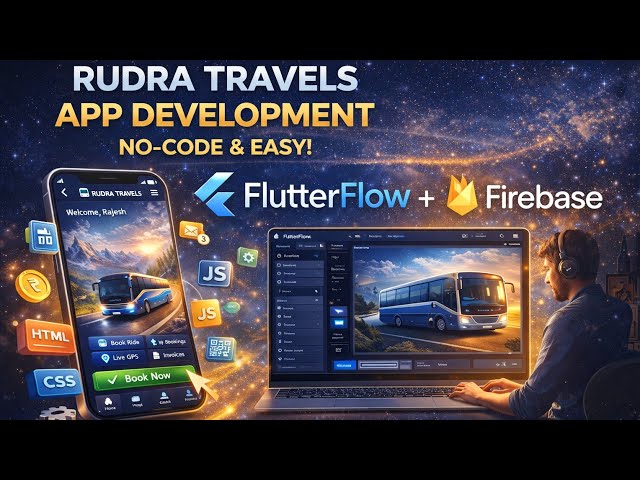 Login System + Database Setup 🔥 | Firebase App Development | FlutterFlow Full Tutorial