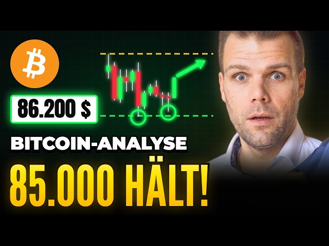 Bitcoin Price Analysis | 85,000 Holding – Target 87,000?
