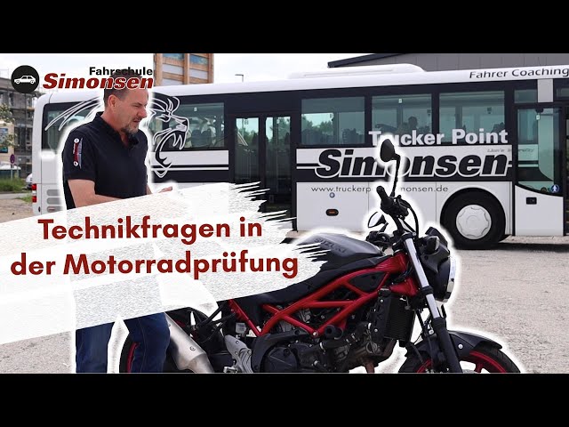 TECHNIKFRAGEN FÜR DIE MOTORRADPRÜFUNG 🔥