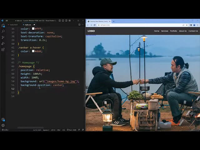 Create A Simple Responsive Website in HTML and CSS   Responsive Website HTML and CSS360p