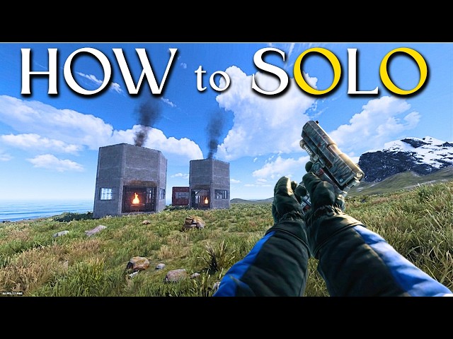 Solo Builder Dominates 1000 Pop Wipeday - Rust