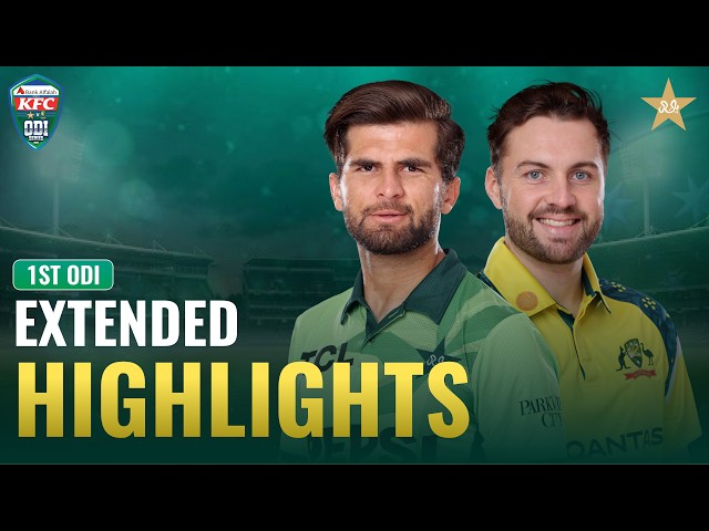 Full Match Highlights | Pakistan vs Australia | Match 01 | ODI Series 2026 | MZE1K