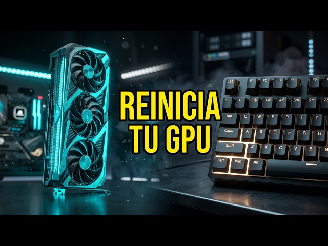 Cómo reiniciar tu TARJETA GRÁFICA en PC sin reiniciar ⚡