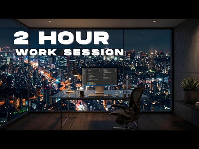 Hyperfocus & Deep Coding Music ~ 2-Hour Binaural Ambient for High Output [ ZONE MATRIX Vol. 6 ]